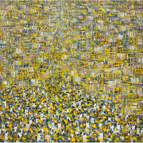 Ablade Glover, Cityscape, 2018, AG182