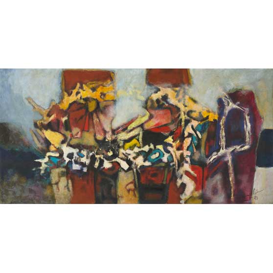 Aubrey Williams, Maya Dynasty, 1980, AWE037