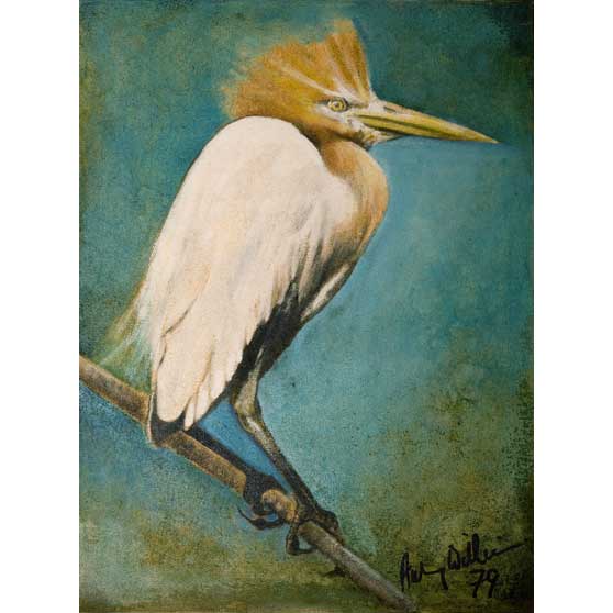 Aubrey Williams, Tick Bird (Birds 2), 1979, AWE184