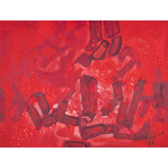 Aubrey Williams, Life Spoor, 1987, AWE465