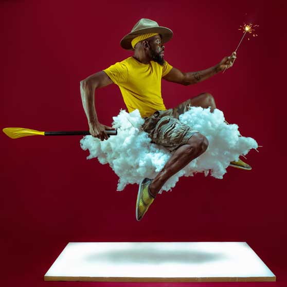 Benji Reid, Going Home, 2019, BR002