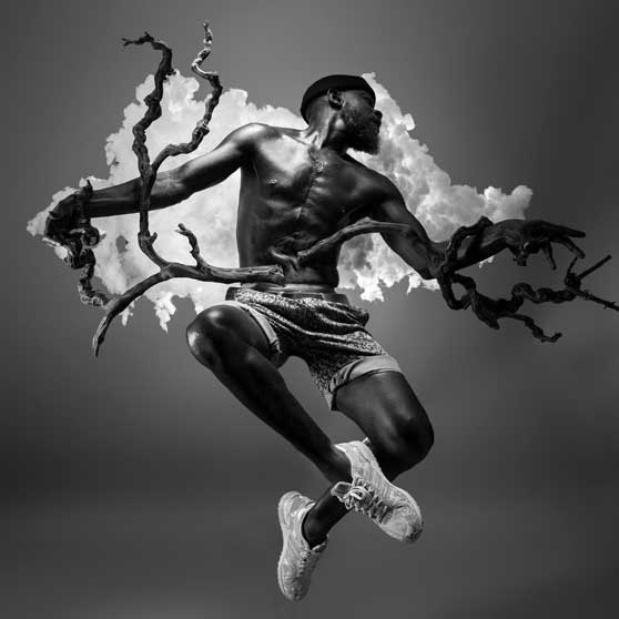 Benji Reid, Can't be Washed Away, 2019, BR016