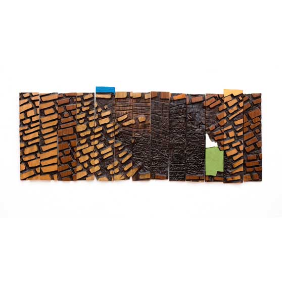 El Anatsui, Inside Stories II, 1990, EA018