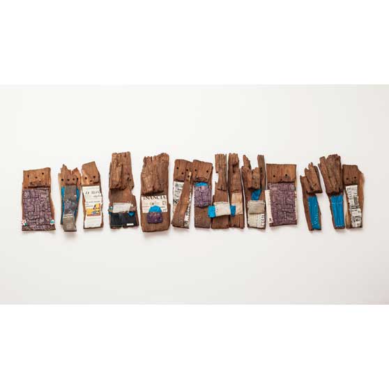 El Anatsui, Well Informed Ancestors, 1998 EA028