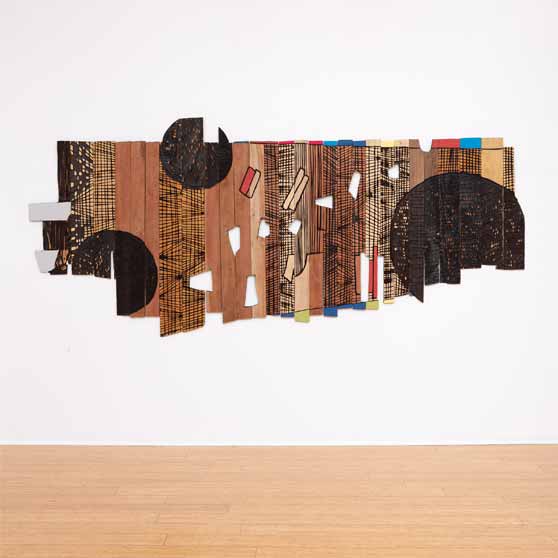 El Anatsui, Moon Fragments, 2024, EA270