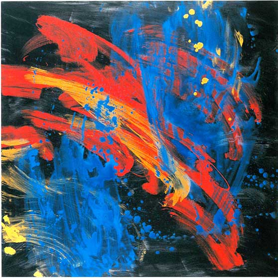 Elisabeth Lalouschek, Cosmic Blues II, 2001, EL020