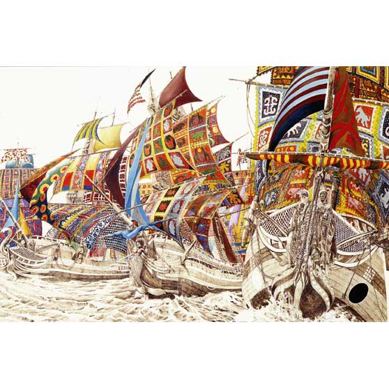 Julien Sinzogan, Les Voiles du Retour, 1998, JS009