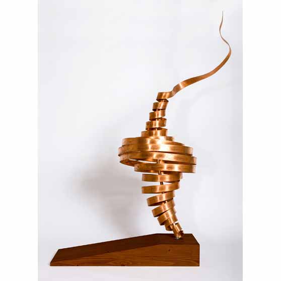 LR Vandy, Dynamo Woman, Large Copper Maquette No.1, 2021, LV106