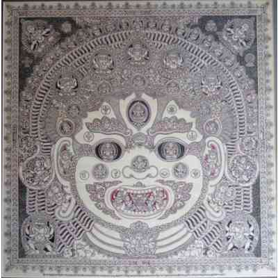 Gyankar Vajracharya, Mask of Bhairava, 2007 RB015