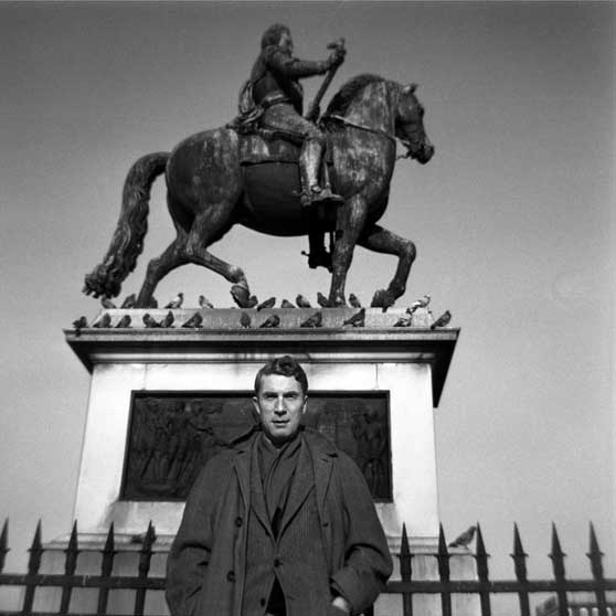 William S. Burroughs, Brion Gysin in Paris, 1961, WSB137