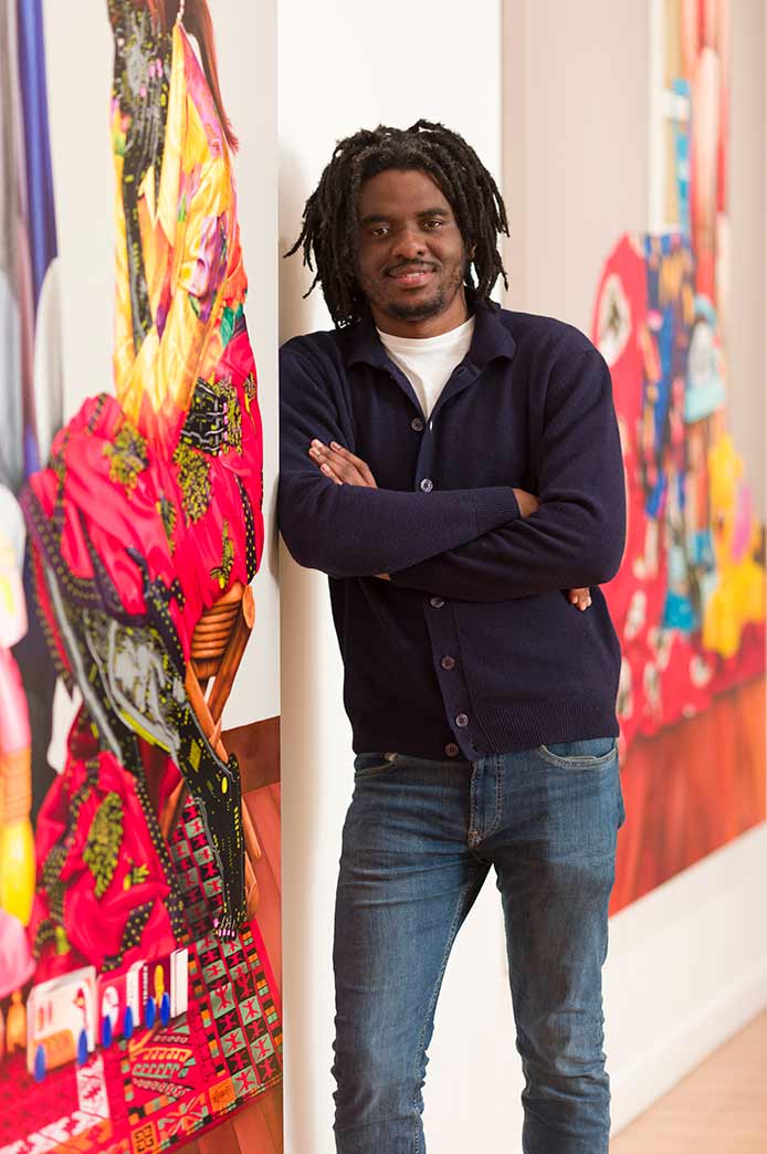 Eddy Kamuanga Ilunga. Photo: © Jonathan Greet, 2024.