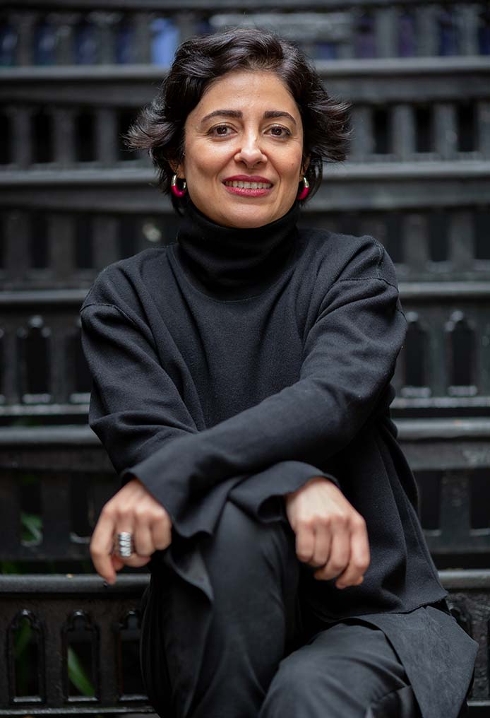 Golnaz Fathi. Photo:© Jonathan Greet, 2023.