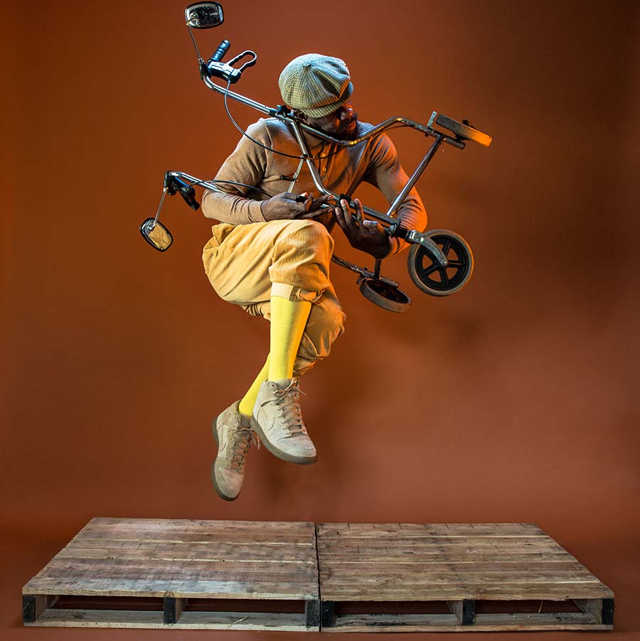 Benji Reid, Things I've Imagined, 2019. Giclée Print on Hahnemühle Photo Silk Baryta, 60 x 60 cm. Edition of 6 plus 1 artist's proof. 