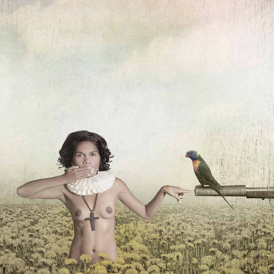 Michael Cook, Broken Dreams #6 (detail), 2010. Inkjet print,125 x 100 cm.