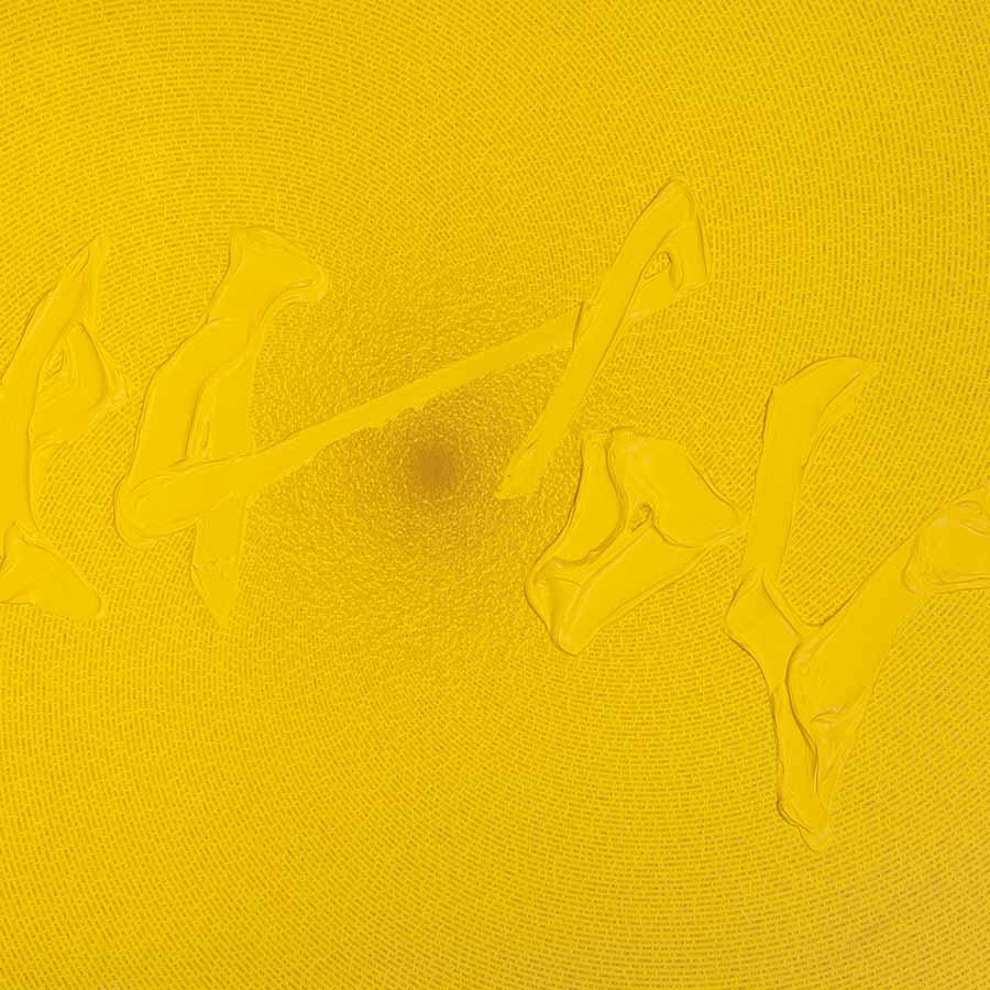 Tian Wei, Yellow, 2013. Acrylic on canvas, 130 x 220 cm. Photo Yang Wei.