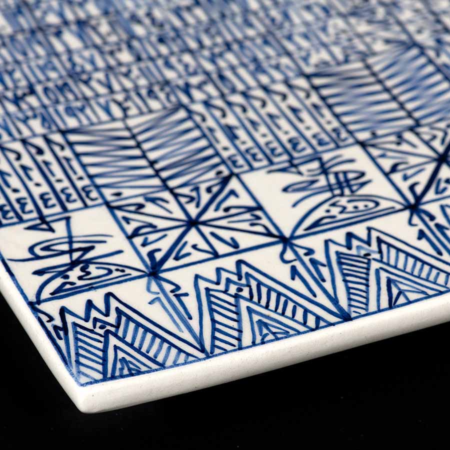 Rachid Koraïchi, From the series Les Maîtres du temps, 2018.